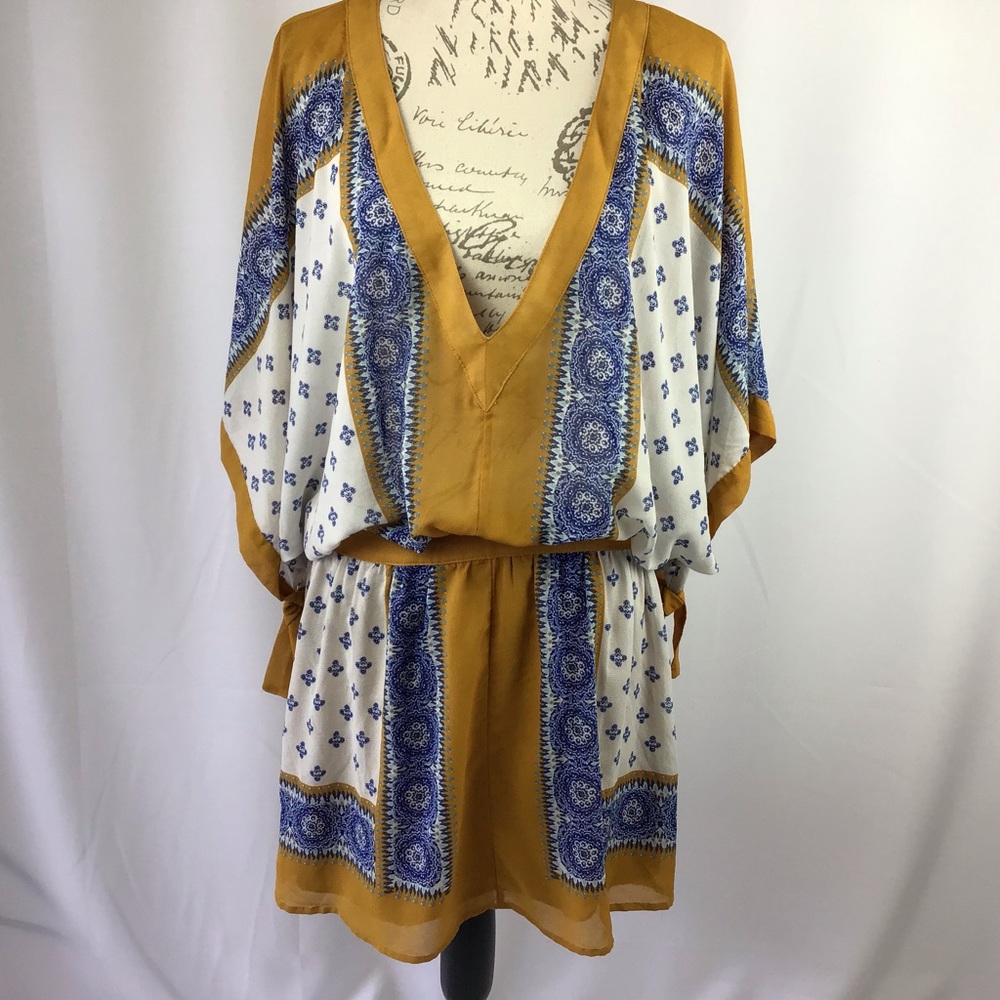 Free people Santa Cruz kimono sleeve mini dress